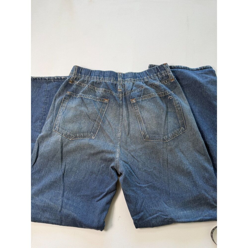 rag & bone Miramar High-Rise Wide-Leg Jeans size M - Picture 8 of 12